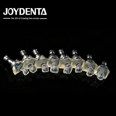 شیشه بسیار شفاف پورسلین دندانهای دندانی قدرت بالا 0.3-0.8mm ضخامت